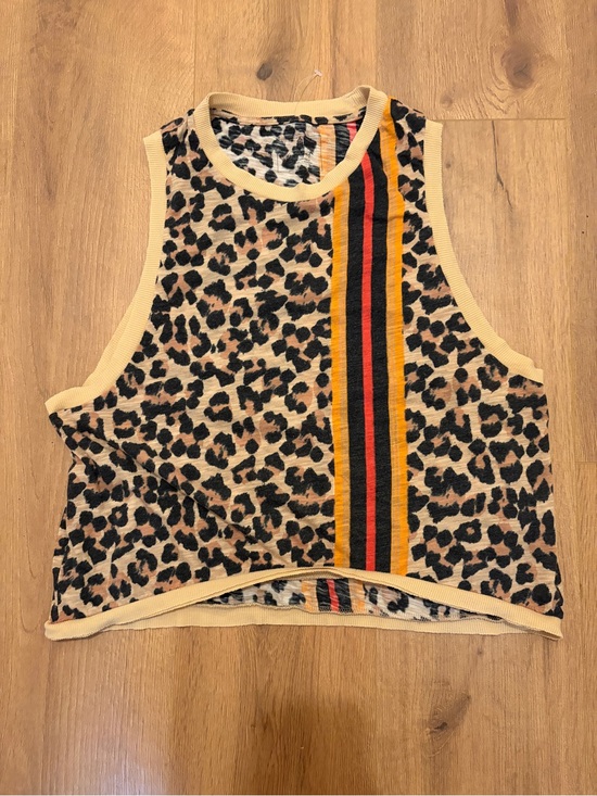 Free People Tops - Free People Movement Leopard Print Tank